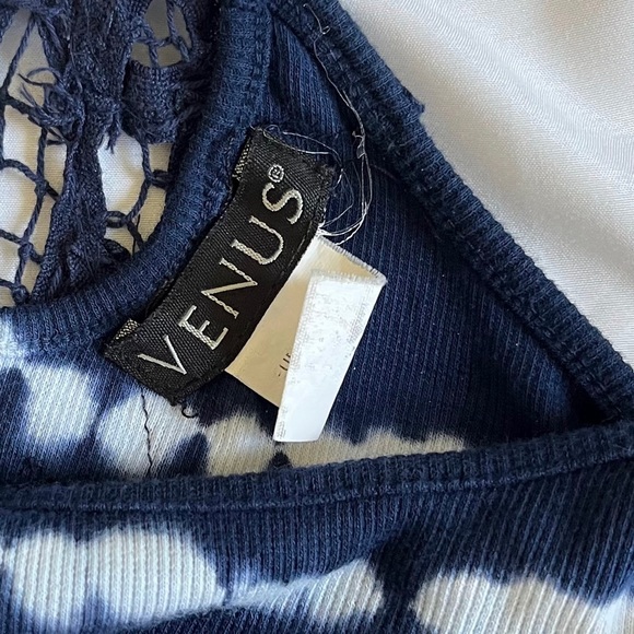 VENUS KNIT STRIPED TANK SZ S - Picture 2 of 2